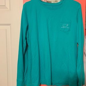 VINEYARD VINES Long Sleeve Pocket Tee